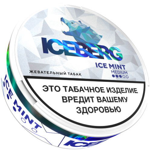 Жевательный табак Iceberg Slim Medium - Ice Mint