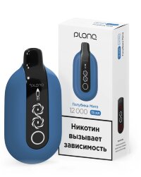 Одноразовый ЭСДН Plonq Ultra (12000) - С ароматом Прохладная мята