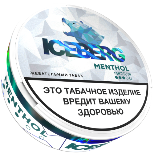 Жевательный табак Iceberg Slim Medium - Menthol