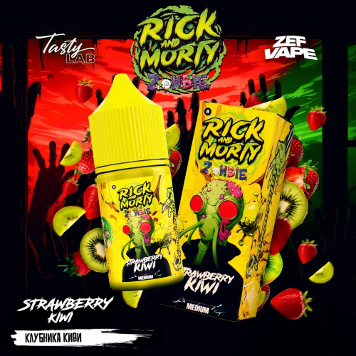 Rick and Morty Zombie 30мл - Клубника Киви