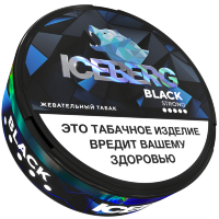 Жевательный табак Iceberg Slim Strong - Black