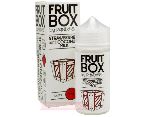 Strawberry with Coconut Milk - Fruitbox by Panda's