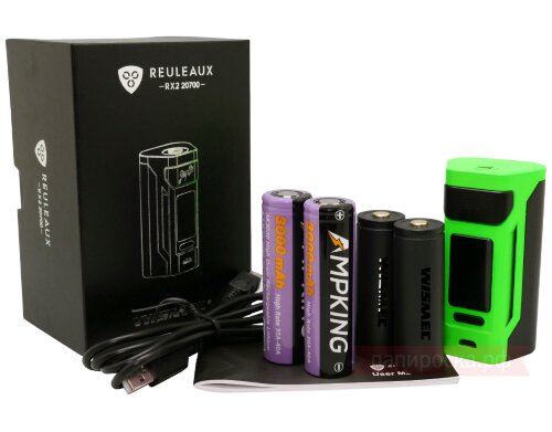 WISMEC Reuleaux RX2 20700 200W TC - боксмод - фото 4
