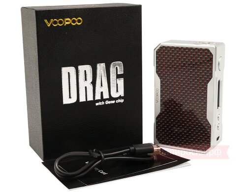 VOOPOO DRAG 157W TC Carbon Edition - боксмод - фото 3