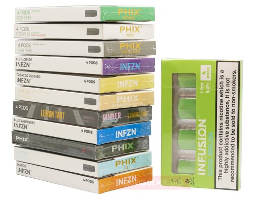 MLV PHIX INFZN Cool Grape - картриджи (4шт) - фото 2
