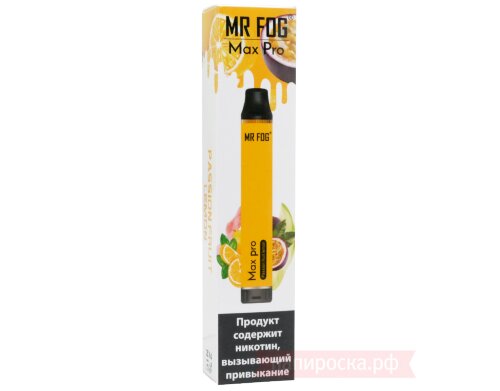 MR.FOG MAX PRO - Passion Fruit Lemon