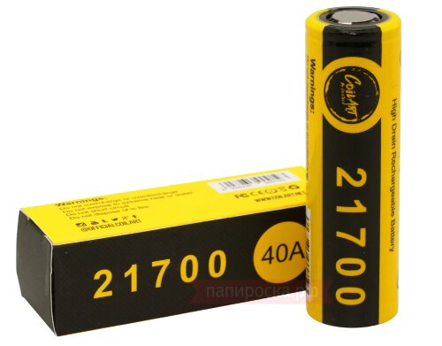 CoilArt 21700 (4000mAh, 40А) - высокотоковый аккумулятор - фото 2