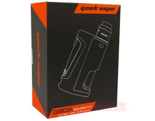 GeekVape GBOX Squonker 200W + Radar RDA - набор - фото 14