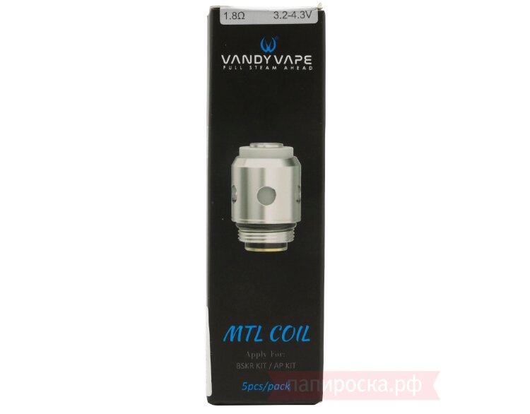 Vandy Vape Berserker MTL Kit Coil -