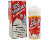 Жидкость StrawMelon Apple - Ice Monster