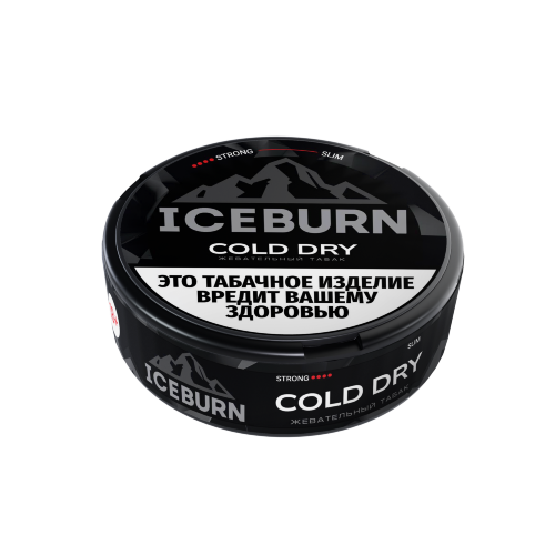 Жевательный табак Iceburn Slim Strong - Cold Dry