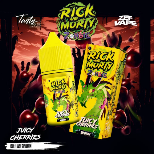 Rick and Morty Zombie 30мл - Сочная Вишня