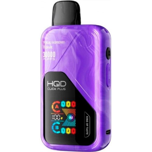 HQD Click Plus (30000) - Черника Малина & Виноград - фото 1 HQD Click Plus (30000) - Черника Малина & Виноград