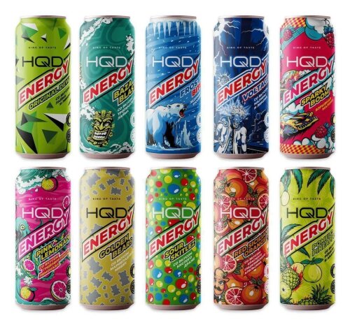 Напиток Энергетический HQD Energy