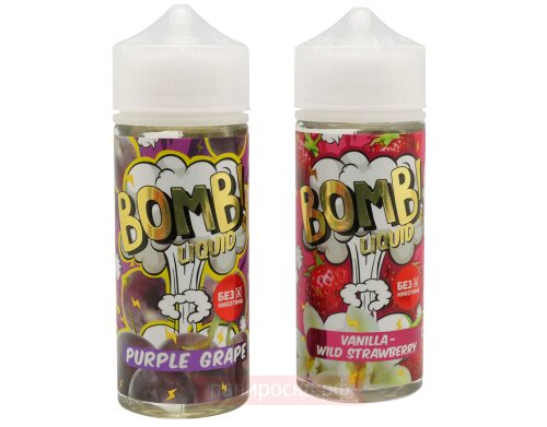 Vanilla Wild Strawberry - BOMB! Liquid - фото 2