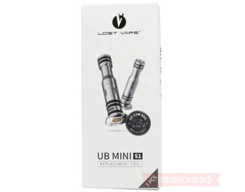Lost Vape UB Mini S1 - сменные испарители (1шт) - фото 2