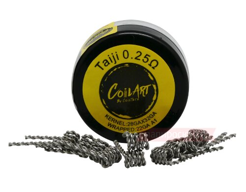 Taiji CoilART 0.25Ом - готовые спирали (10 шт) - фото 2