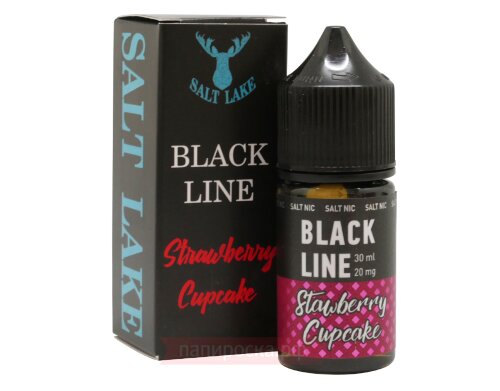 Strawberry Cupcake - Black Line