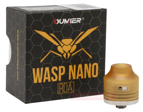 OUMIER WASP NANO RDA - обслуживаемый атомайзер - фото 3