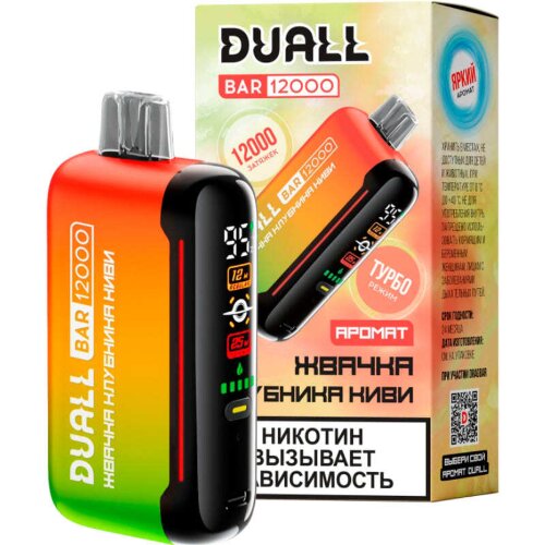 Duall (12000) - Жвачка Клубника Киви