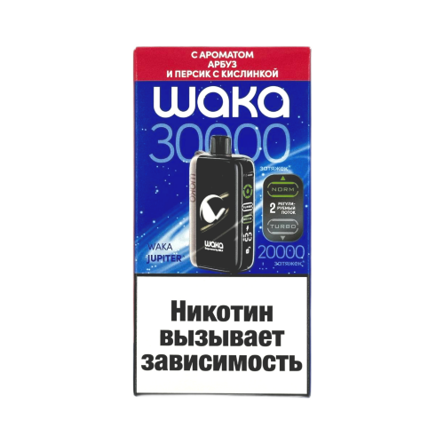 Waka (30000) - Арбуз И Персикс Кислинкой