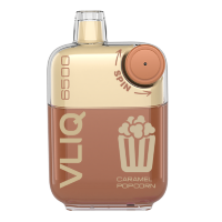 Одноразовый ЭСДН VLIQ Q SPIN (6500) - С ароматом Карамельный Попкорн