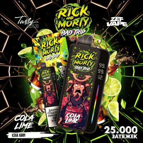 Rick and Morty (25000) - Cola Lime