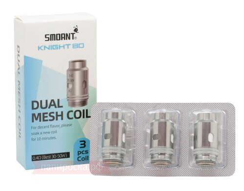 Smoant K2 Dual Mesh Coil - сменные испарители 