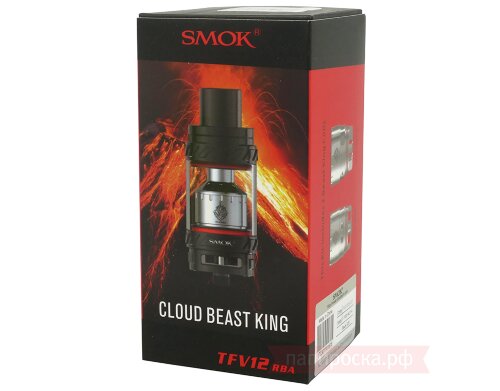 SMOK TFV12 Cloud Beast King - RBA Edition - обслуживаемый бакомайзер - фото 12