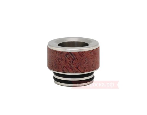 "TOP 10" Arctic Dolphin Stabilized Wood - мундштук Drip Tip 810 - фото 2