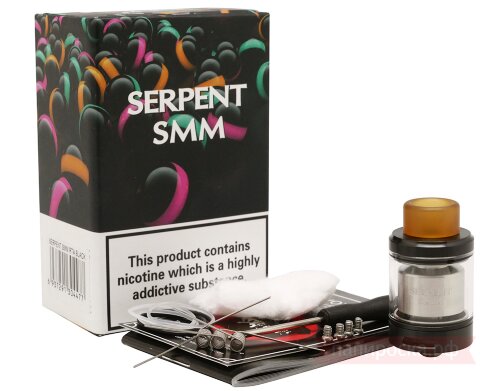 Wotofo Serpent SMM - обслуживаемый бакомайзер - фото 3