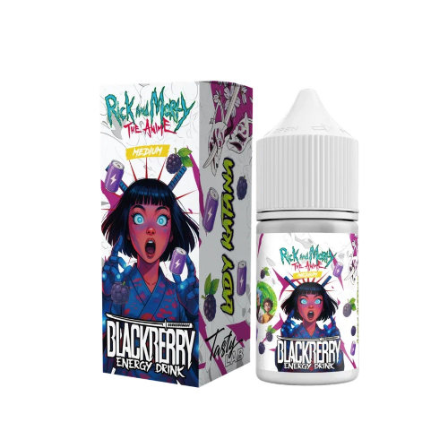Rick and Morty The Anime - Blackbarry Energy Drink (Ежевичный Энергетик)