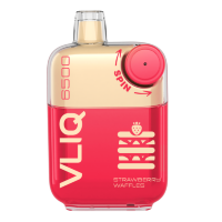 Одноразовый ЭСДН VLIQ Q SPIN (6500) - С ароматом Клубничные Вафли