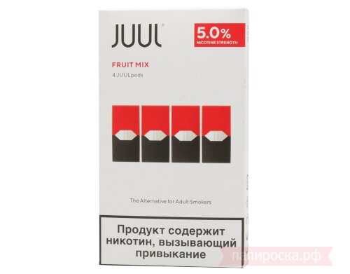 JUUL Fruit Mix - картриджи (4 шт)