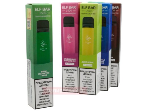 Elf Bar 1500 SE - Неоновый Дождь - фото 2