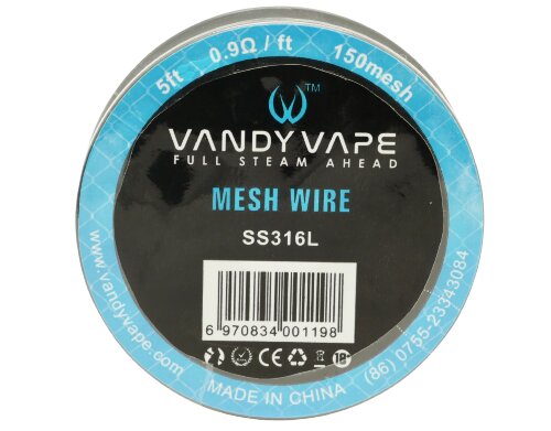 Vandy Vape Mesh SS316L/150mesh - сетка (1,5 м)