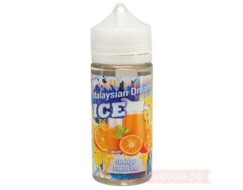Orange Fresh Ice - Malaysian Dream Ice
