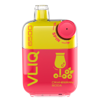 Одноразовый ЭСДН VLIQ Q SPIN (6500) - С ароматом Клюквенная Сода