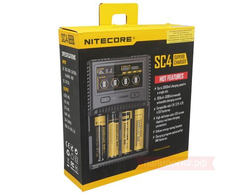 Nitecore SC4 - универсальное зарядное устройство - фото 11