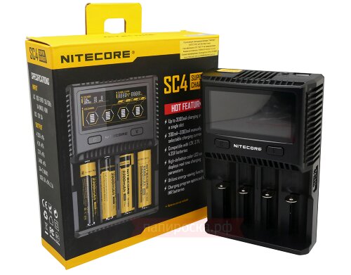 Nitecore SC4 - универсальное зарядное устройство - фото 2