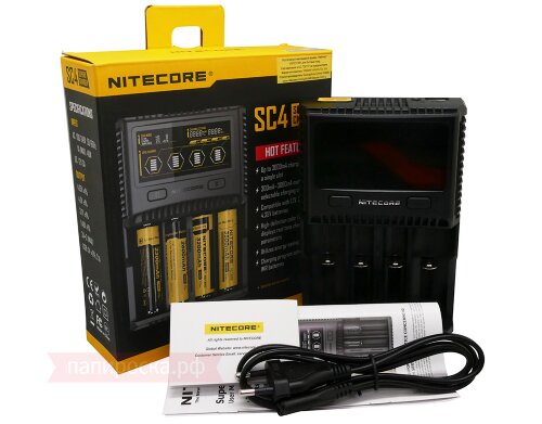 Nitecore SC4 - универсальное зарядное устройство - фото 3