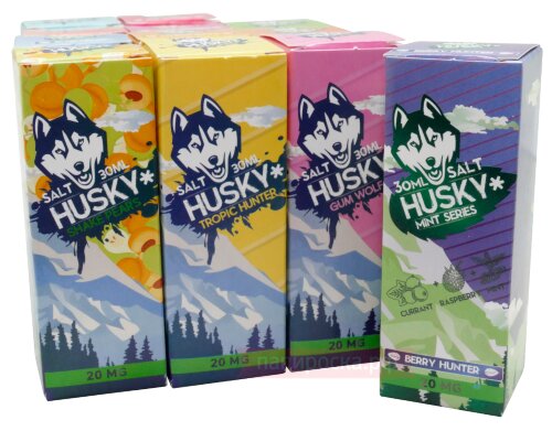 Juicy Grapes - Husky Mint Series Salt - фото 3