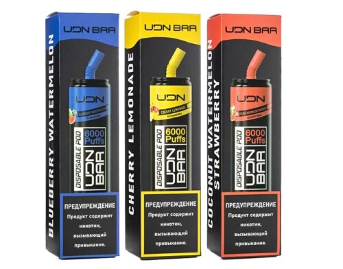 UDN BAR 6000 - Blue Raspberry Lemonade