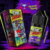 Жидкость для ЭСДН TheДвиж 30мл Forever Young - С ароматом Клубника Ревень