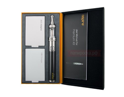 Набор: электронная сигарета Aspire Premium CF VV+ Nautilus Mini (1000mAh, варивольт) 