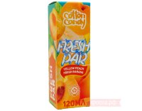 Жидкость Yellow Peach-Fresh Banana - Fresh Par Cotton Candy