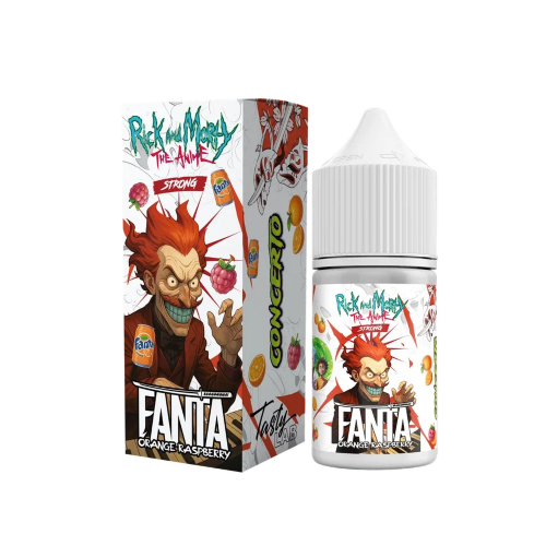Rick and Morty The Anime 30мл - Fanta Orange Raspberry (Фанта Апельсин-Малина)