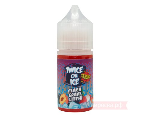 Peach Grape Litchi - Twice On Ice Salt