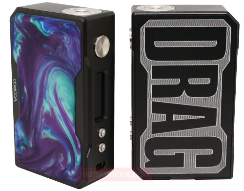 VOOPOO Drag Resin - Black Edition - боксмод - фото 6