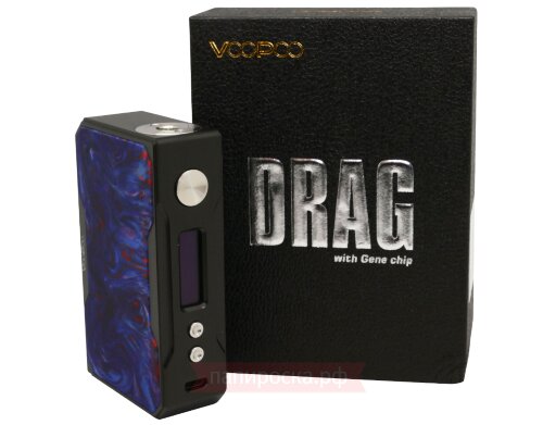 VOOPOO Drag Resin - Black Edition - боксмод - фото 2
